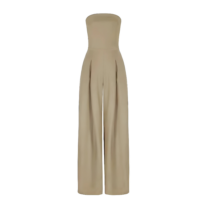 Ceria | Elegant Strapless Jumpsuit