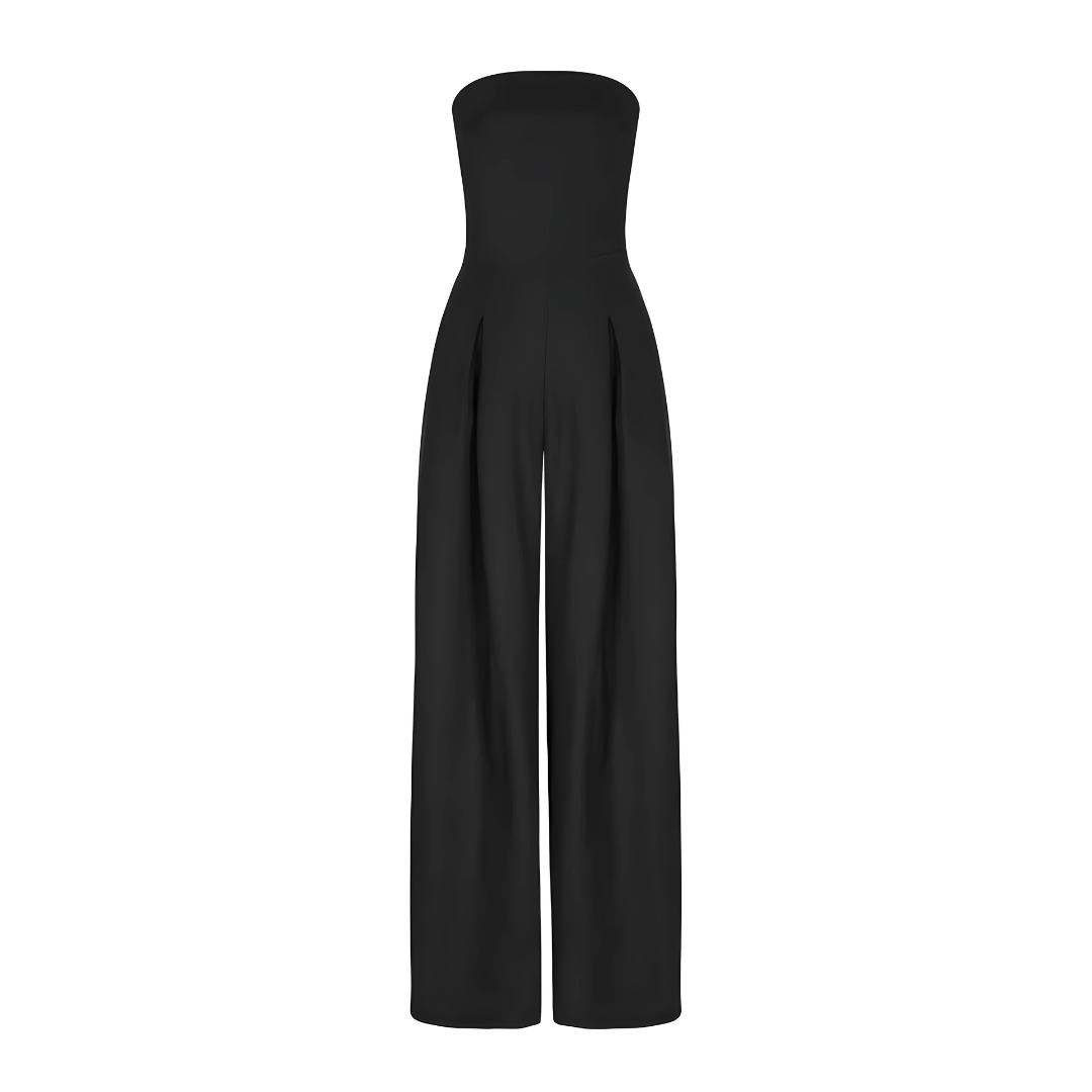 Ceria | Elegant Strapless Jumpsuit