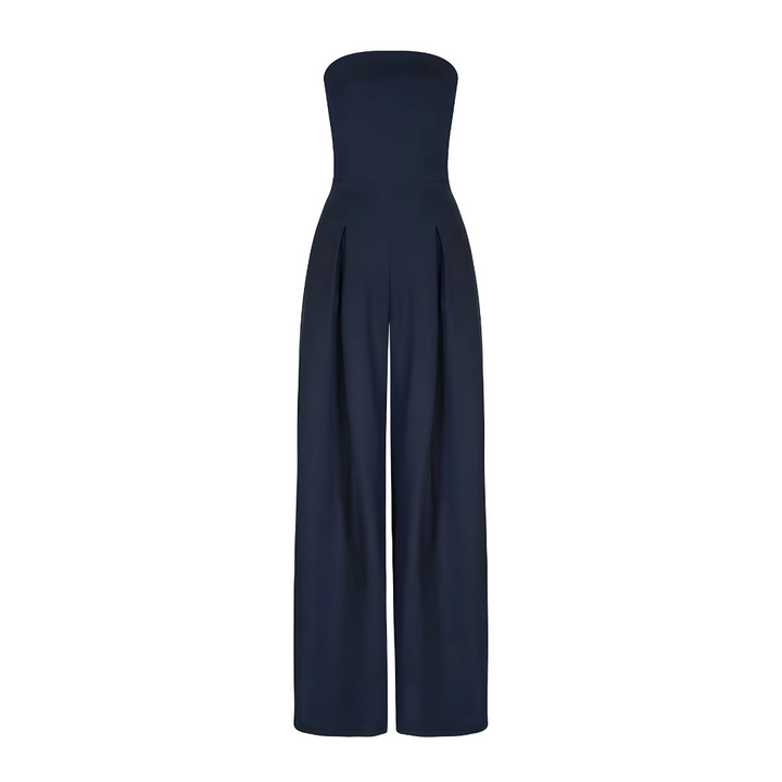 Ceria | Elegant Strapless Jumpsuit