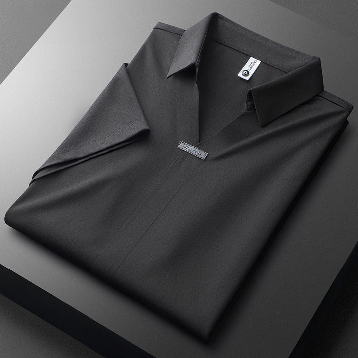 Milton | Breathable Silk Polo Shirt