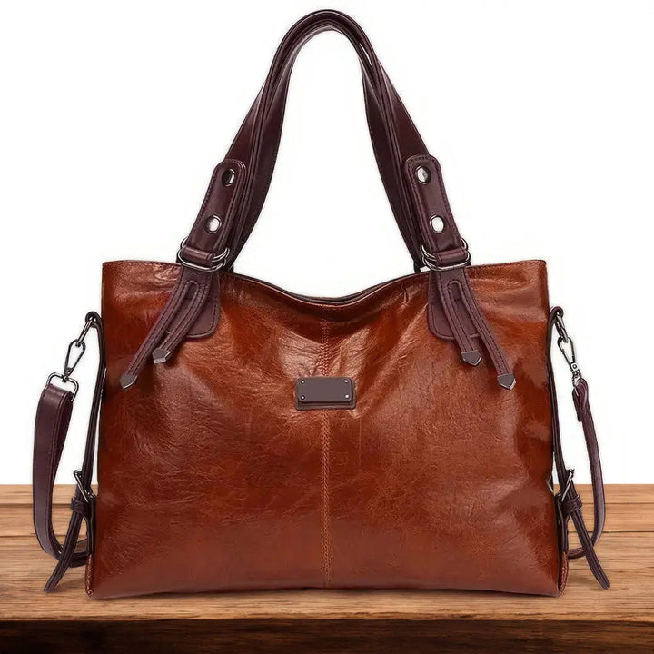 Alice | Fashionable Casual Leather Crossbody Tote