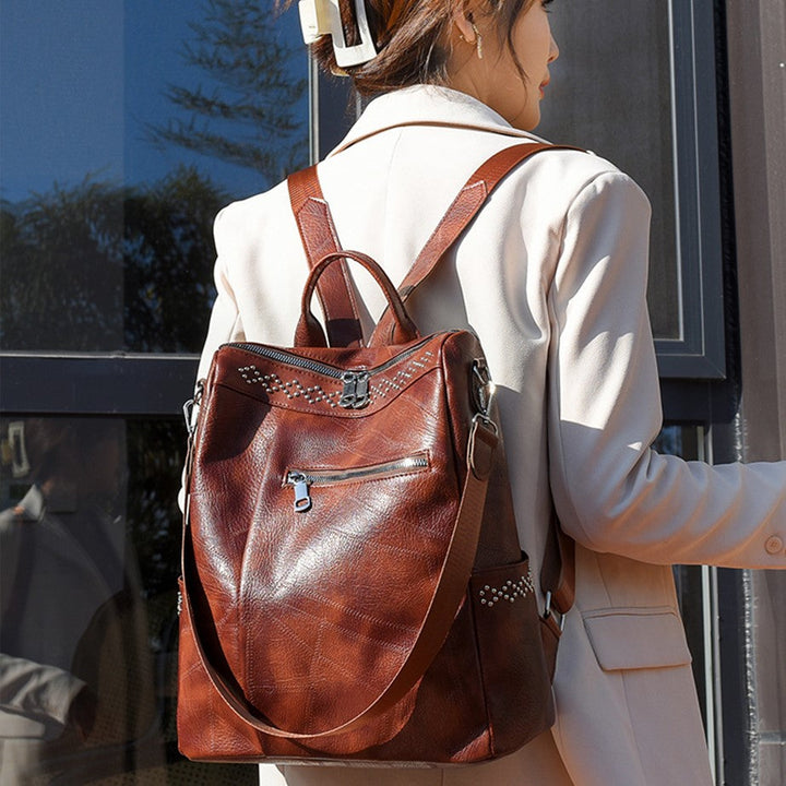 Natalia | Elegant Vintage Multi-Use Backpack for Women