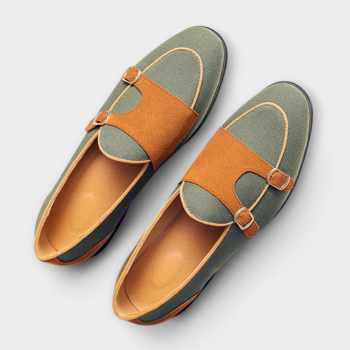 Jonah | Stylish Two-Tone Loafers