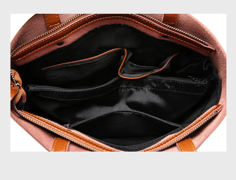 diana | classic tote bag in leather look