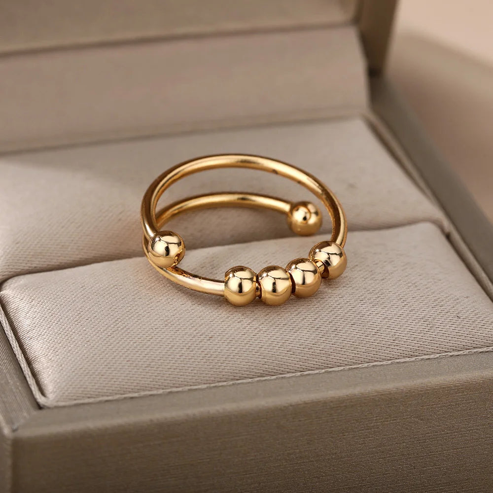 Calm Beads Ring