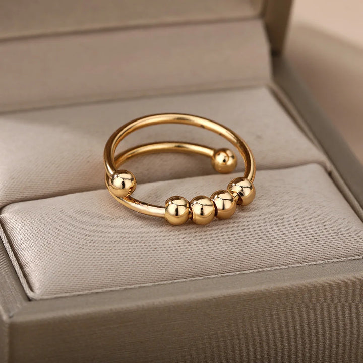 Calm Beads Ring