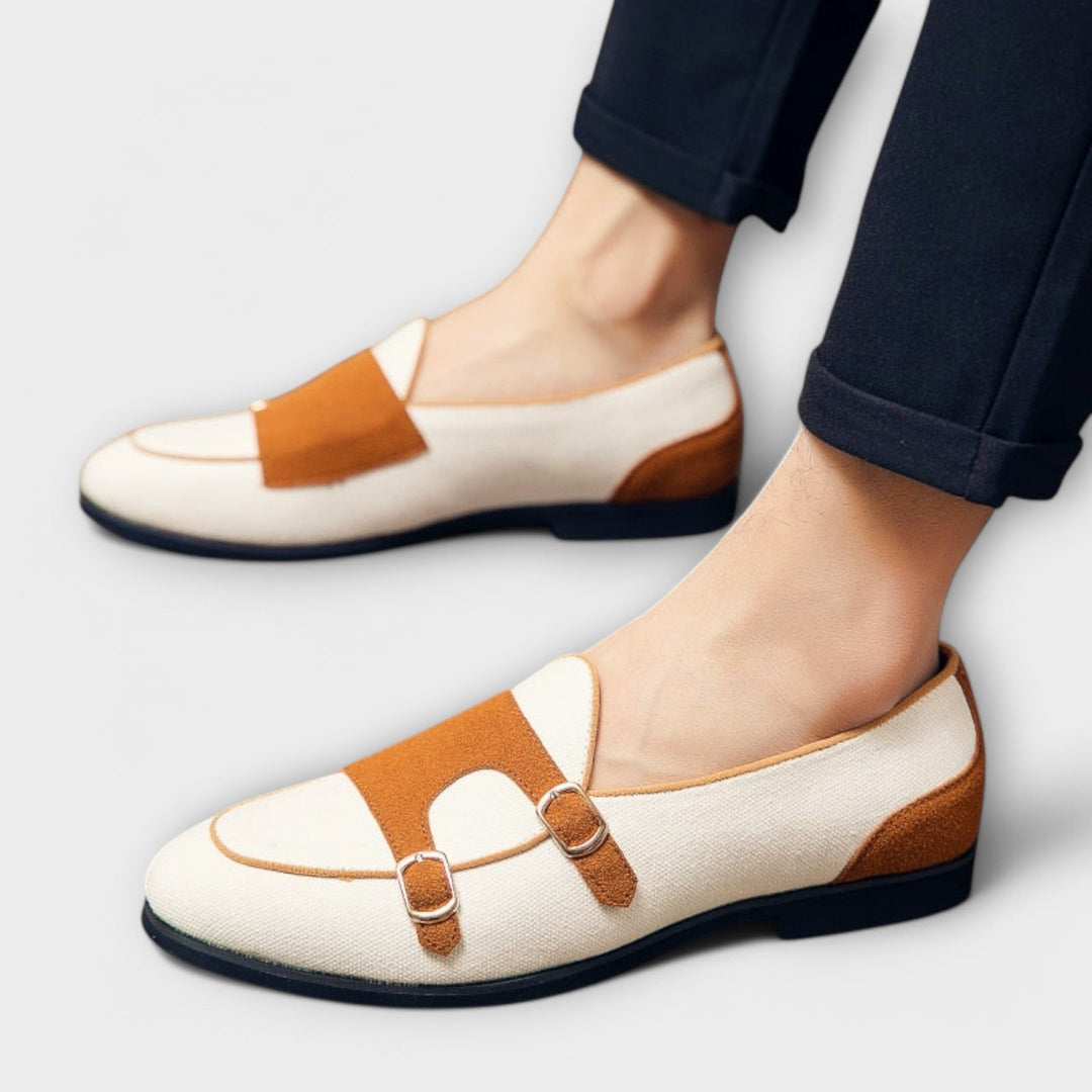 Jonah | Stylish Two-Tone Loafers