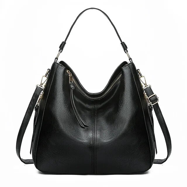 Luna |  Elegant and spacious leather bag