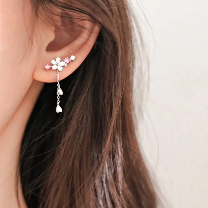 Cherry blossom earrings