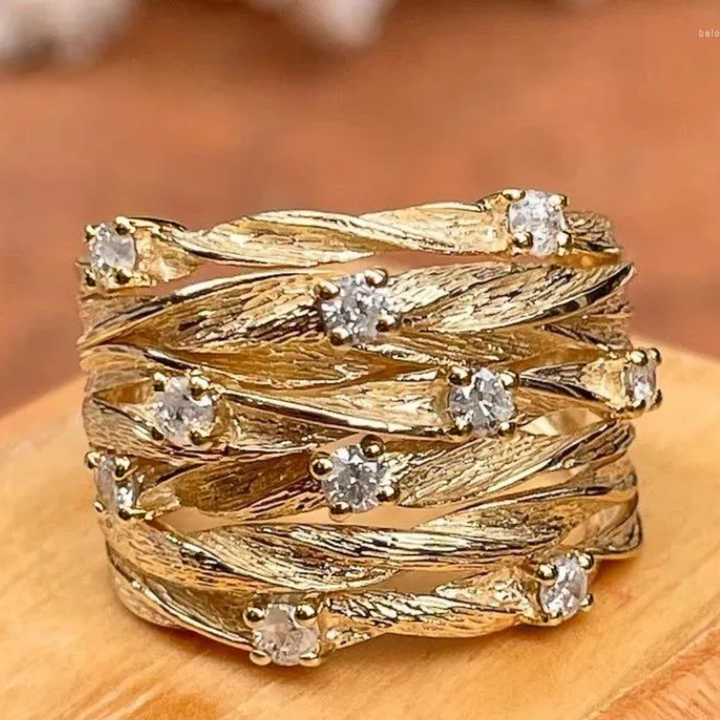 VINTAGE GOLD BOHO RING