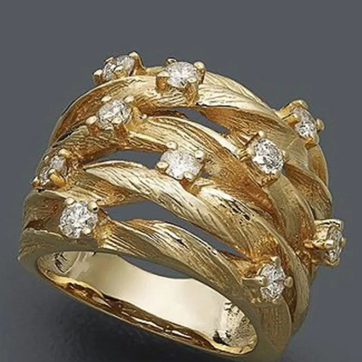 VINTAGE GOLD BOHO RING
