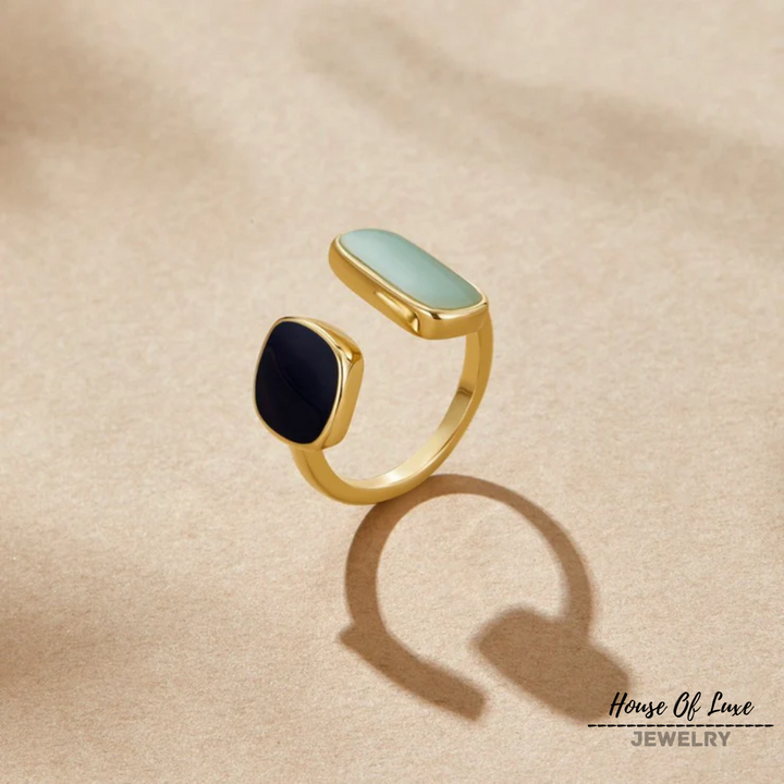 Aquamarine Wrap Elegant Ring