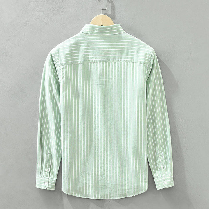 Tony | Stylish Striped Button-Down Shirt