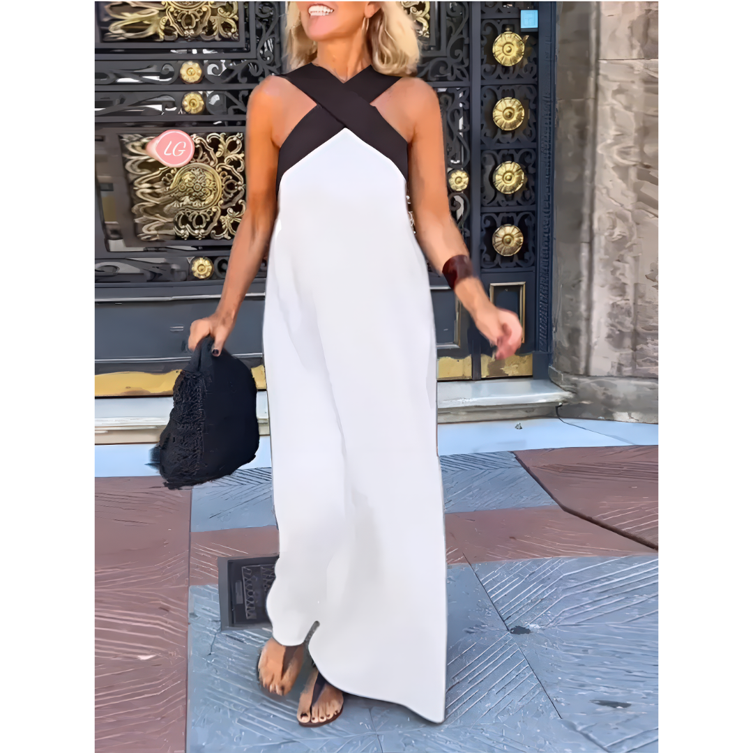 Delphine | Cross-Shape Dress