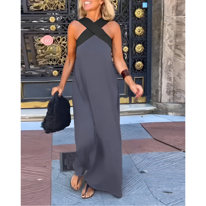 Delphine | Cross-Shape Dress