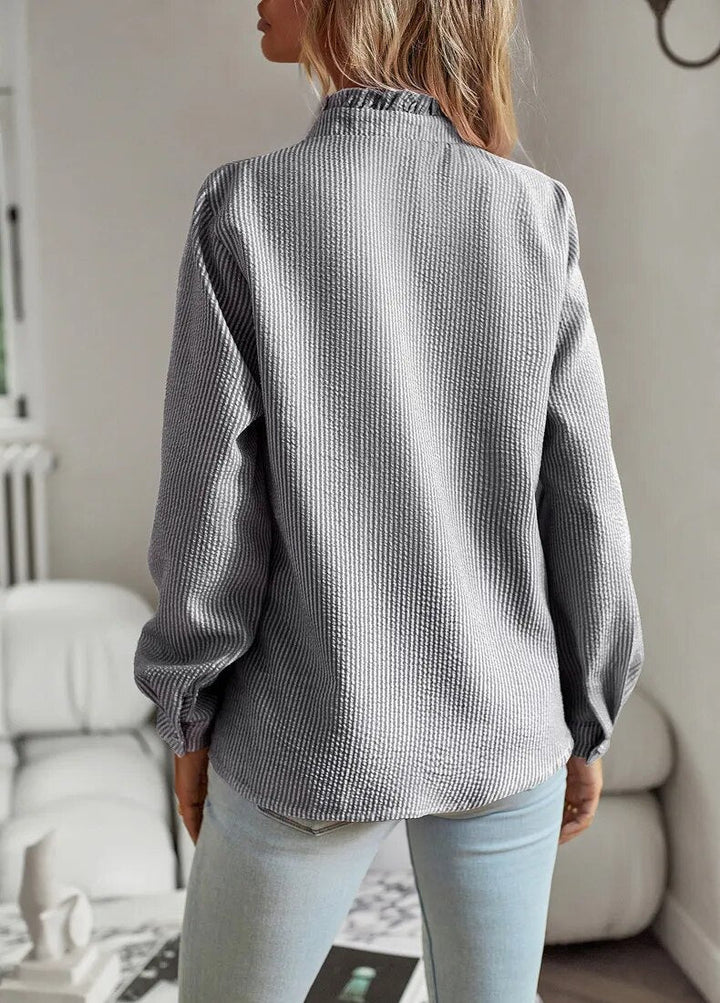 Daisy | Stylish Ruffled Button-Down Blouse