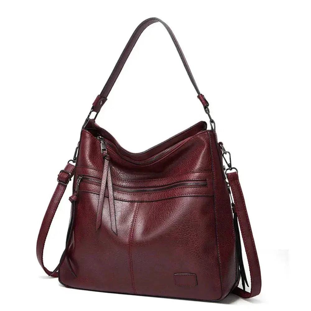 Rose | Luxury Leather Shoulder Bags for Travel