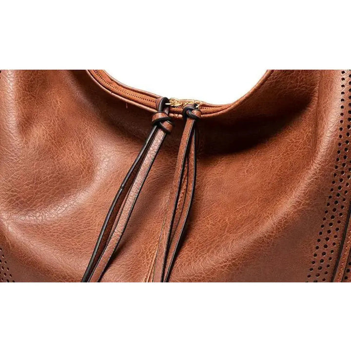 Sienna | Elegant Tassel Hollow Out Shoulder Bag