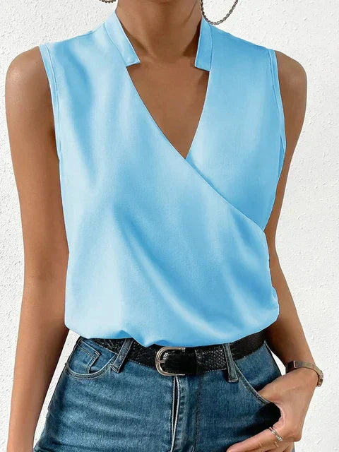 Esmée™ | Blouse portefeuille élégante