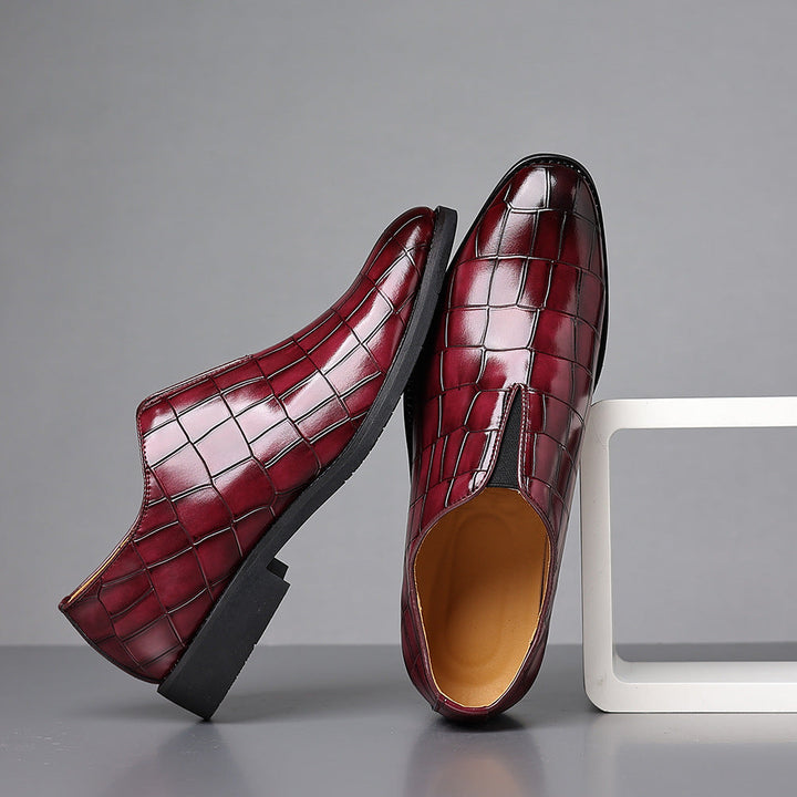 Corey | Elegant Patterned Dress Shoes