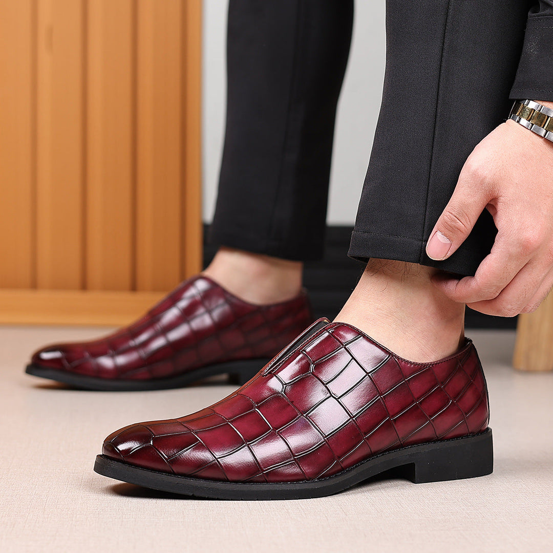 Corey | Elegant Patterned Dress Shoes