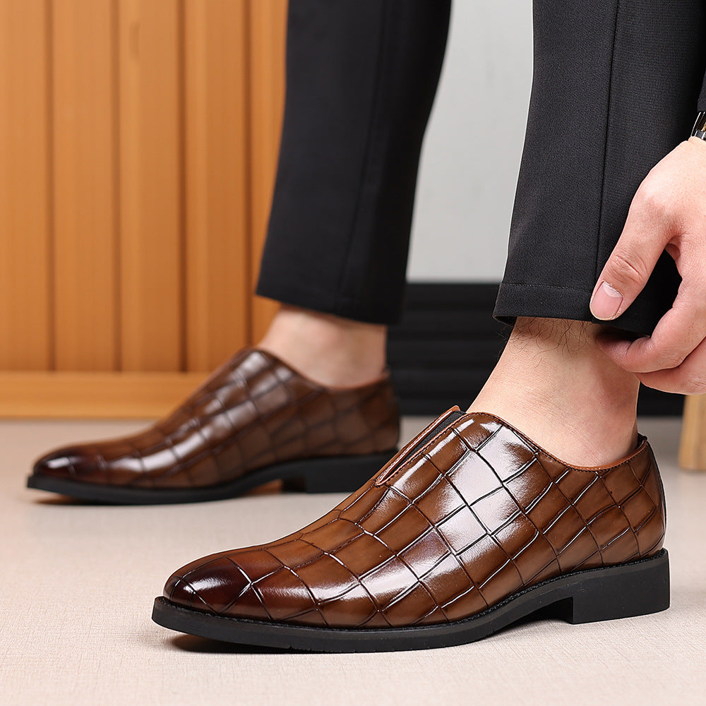 Corey | Elegant Patterned Dress Shoes