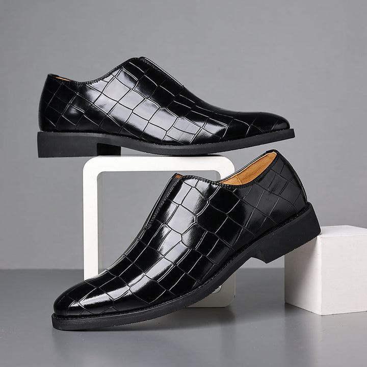 Corey | Elegant Patterned Dress Shoes