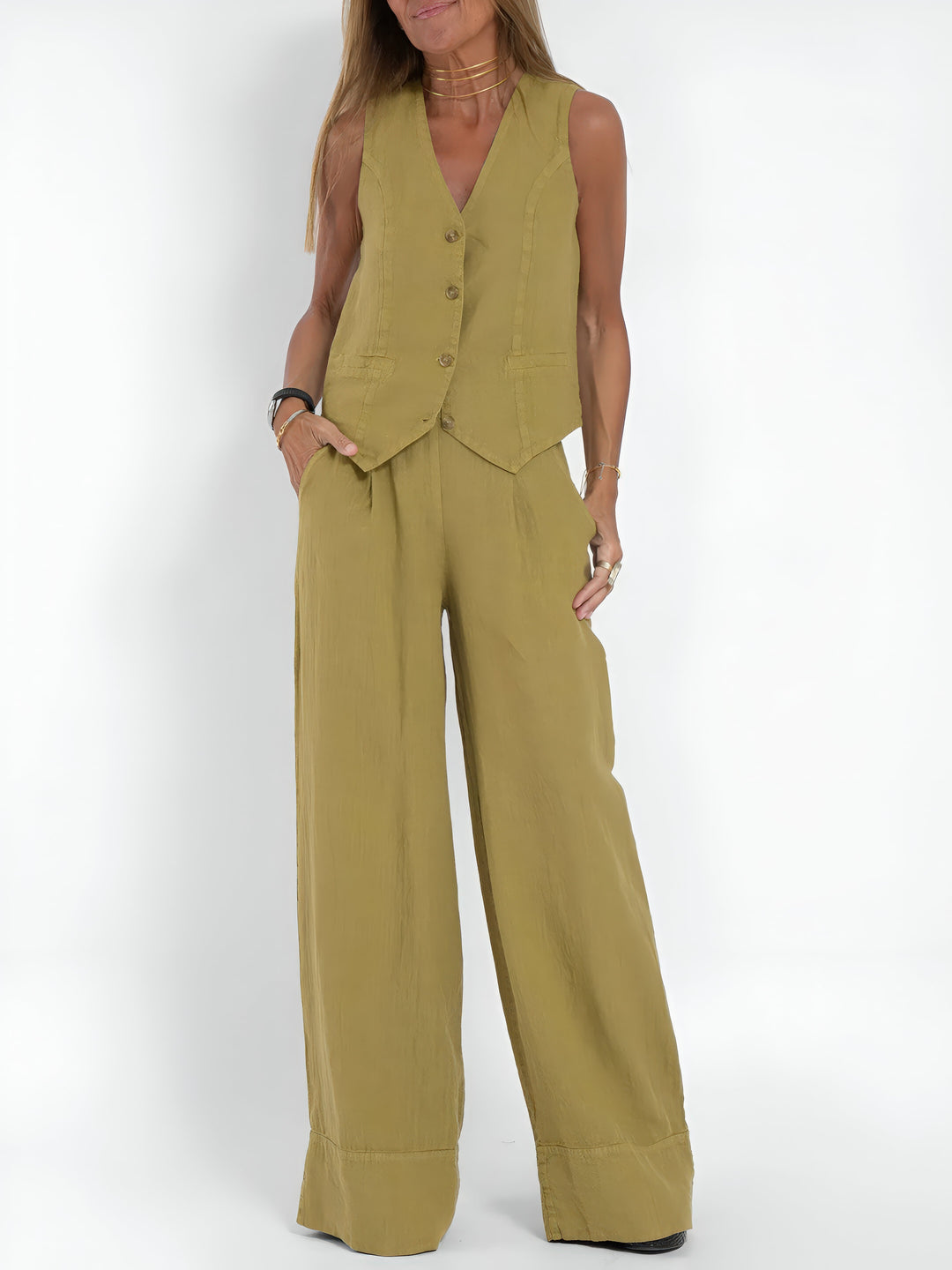 MARTINA | Elegant Women's Top (+ FREE Matching Pants)