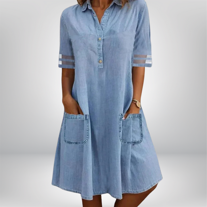 Lucy | Denim Lightweight Dress