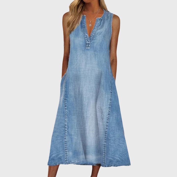 Mila | Denim Comfort Dress