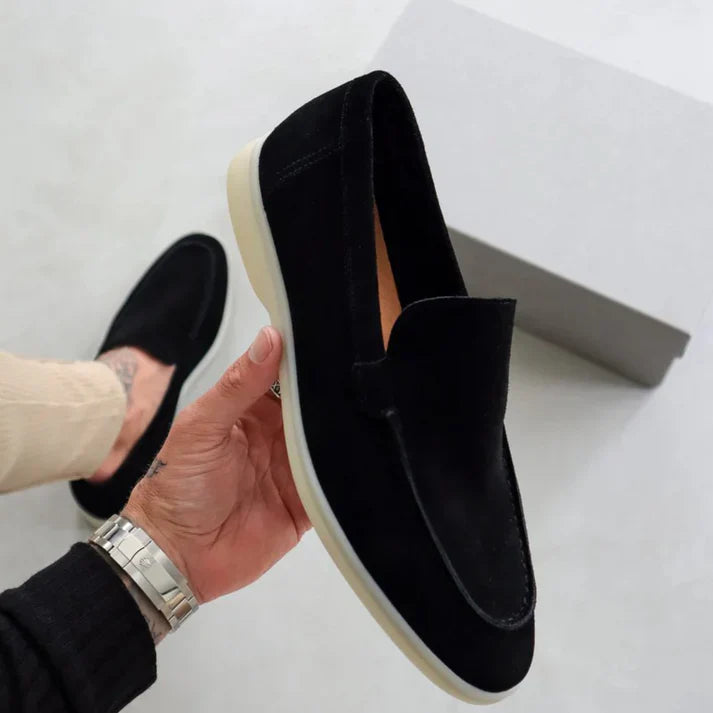 Miles | Elegant suede loafers