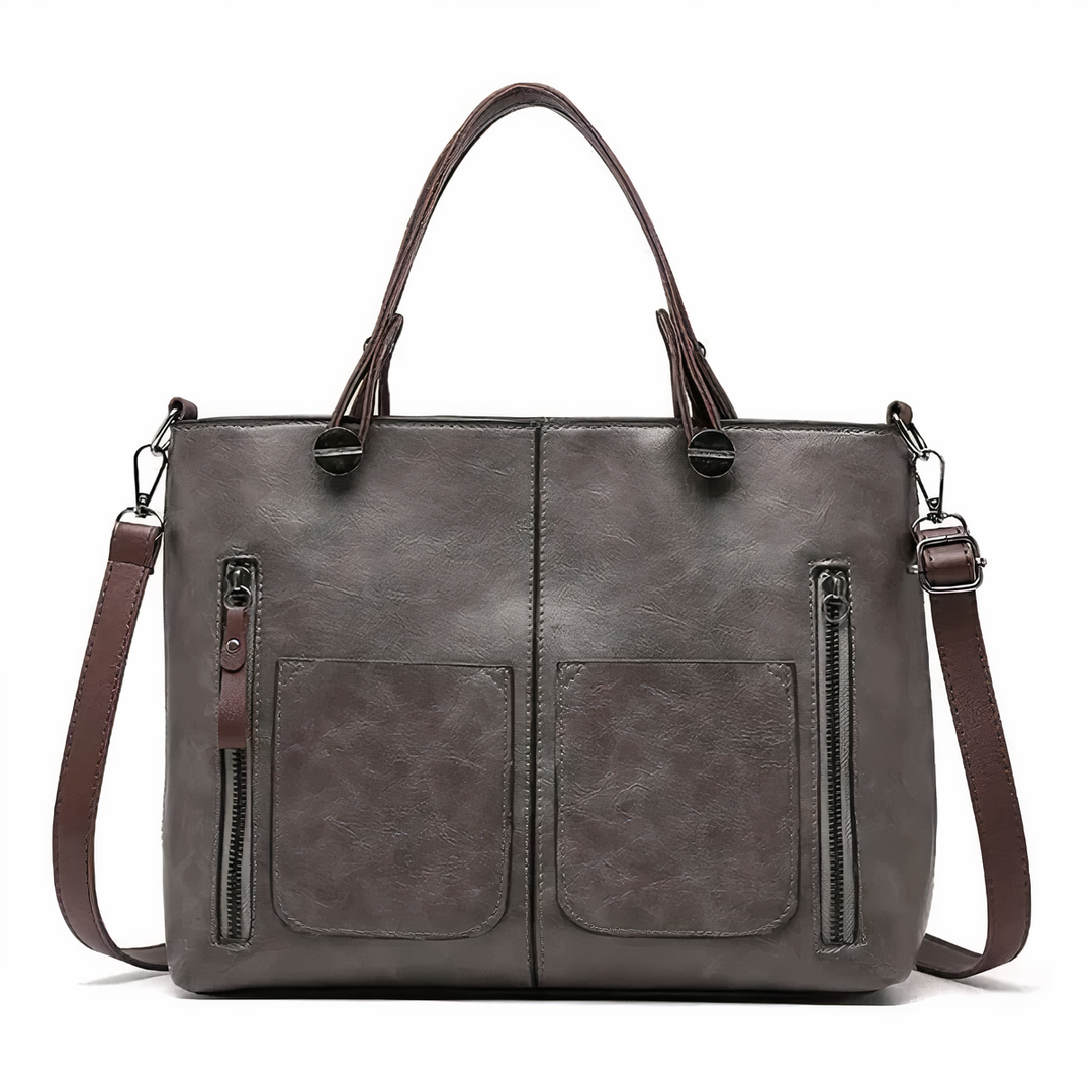 Lina | Vintage-inspired leather shoulder bag