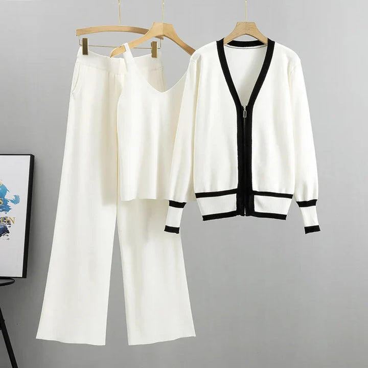 Elle | Luxury three-piece set with vest