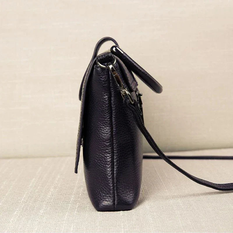 celine | structured black handbag in leather look