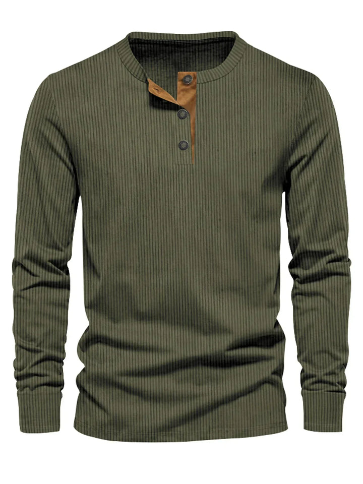 Harold | Stylish Relaxed Fit Ribbed Shirt