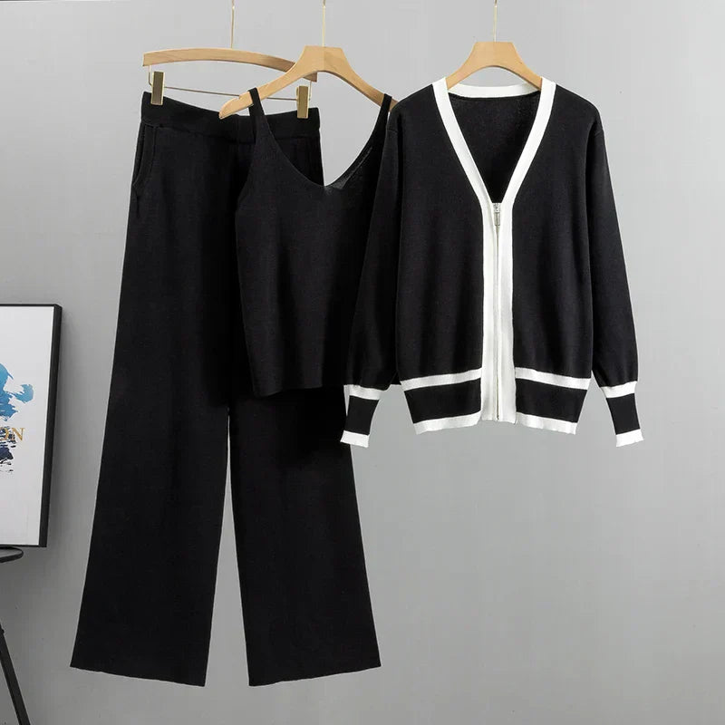 Elle | Luxury three-piece set with vest