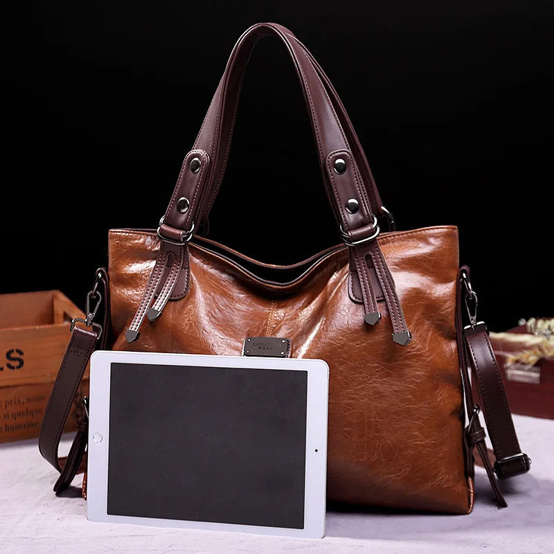 Aralyn | Refined Soft Leather Tote Bag