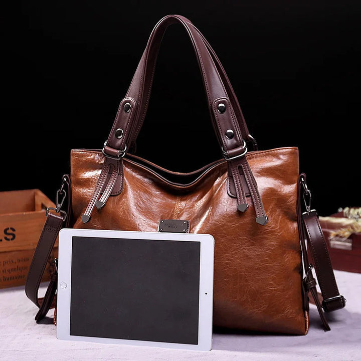 Aralyn | Refined Soft Leather Tote Bag