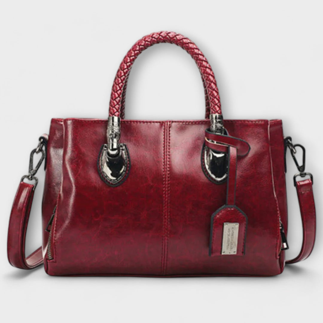 Line | Elegant Leather Duffel Bag