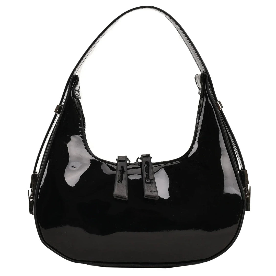 bella | vintage half-moon shoulder bag