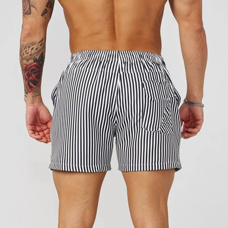 Ali | Stylish Striped Swim Shorts