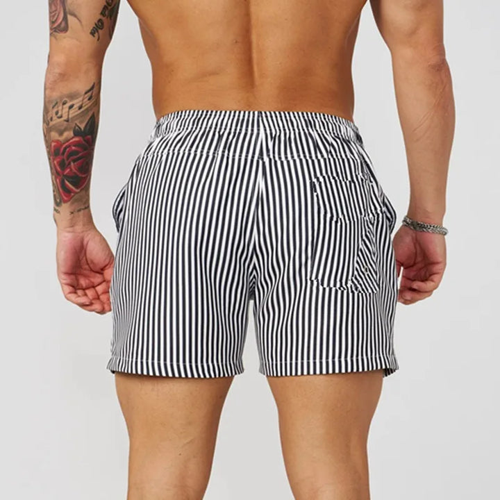 Ali | Stylish Striped Swim Shorts