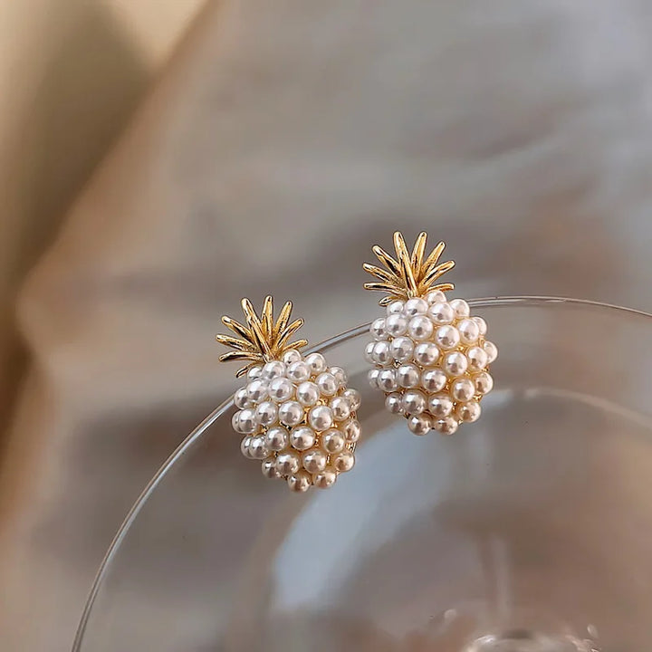 Lustre Cluster Earrings