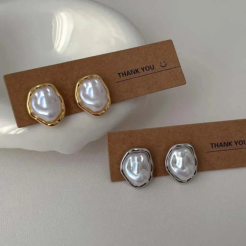 Lustre Pearl Studs