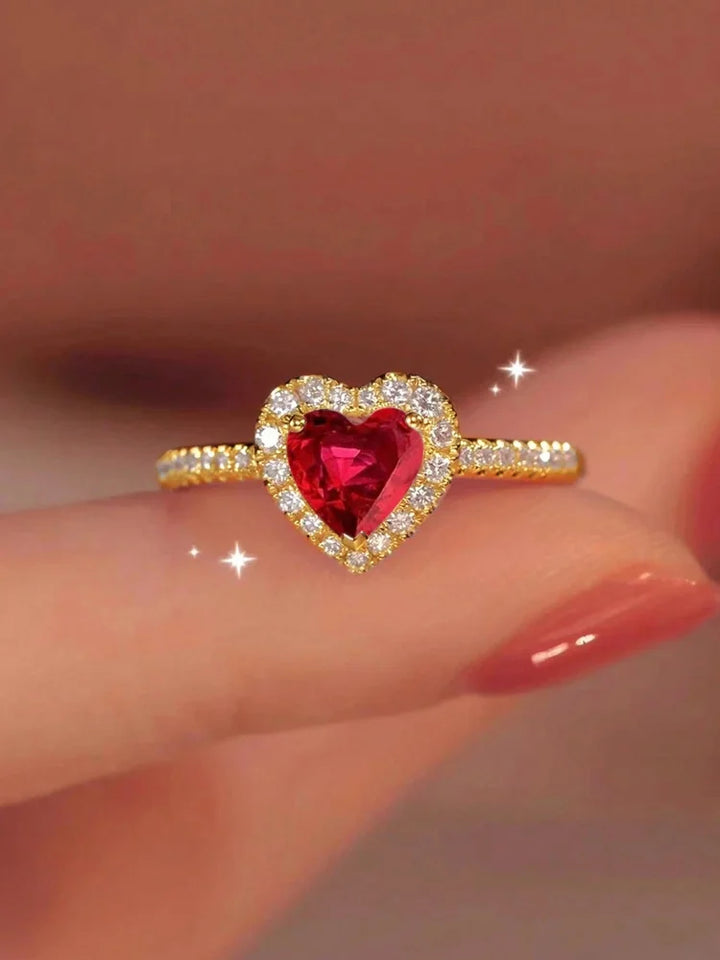 Scarlet Heart Ring