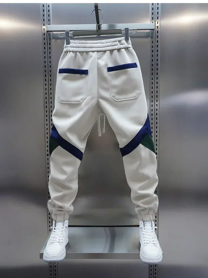 Caleb | Stylish Sporty Panel Joggers