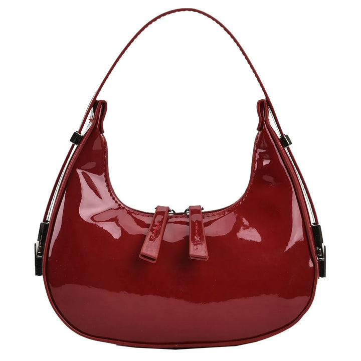 bella | vintage half-moon shoulder bag