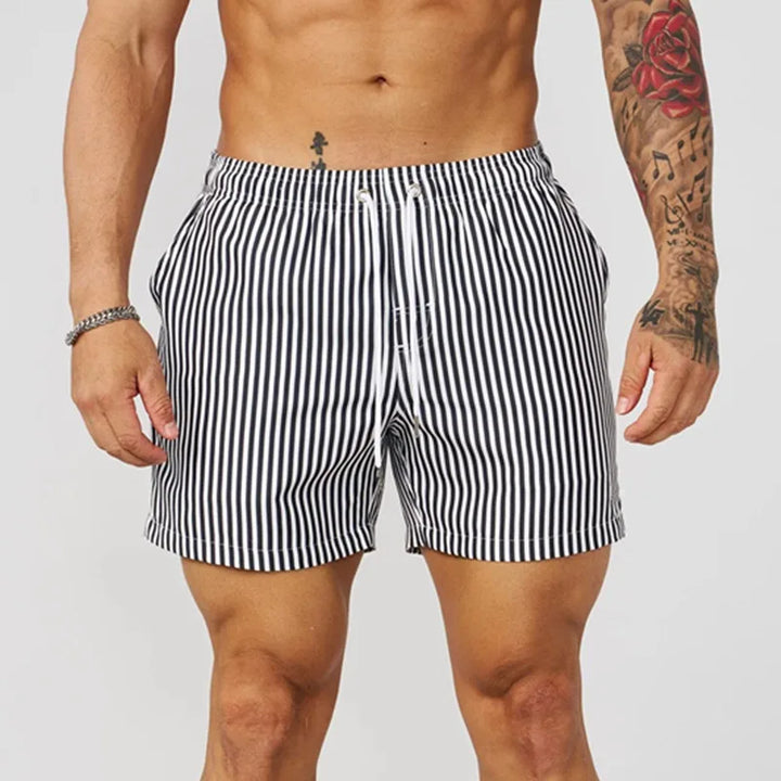 Ali | Stylish Striped Swim Shorts