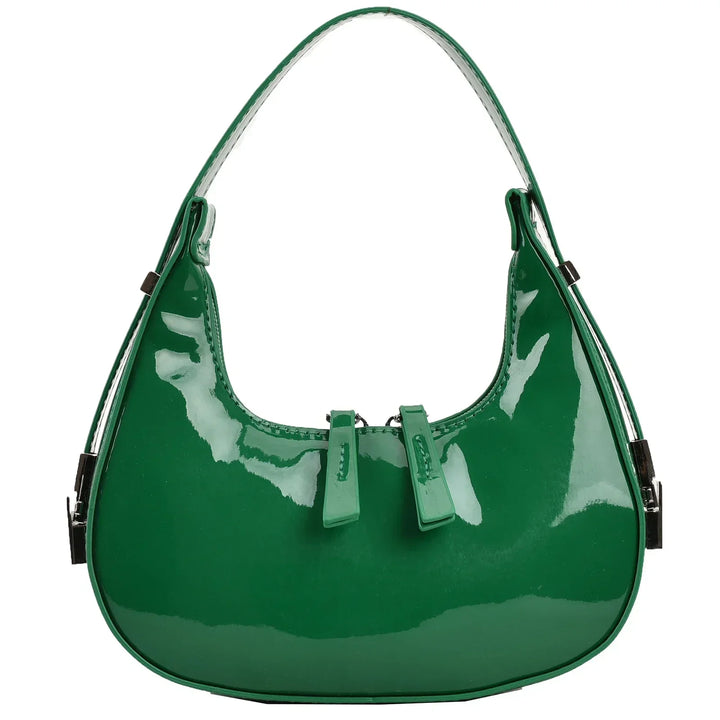 bella | vintage half-moon shoulder bag