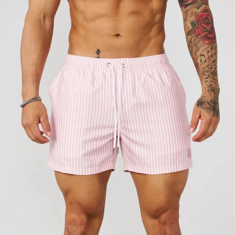 Ali | Stylish Striped Swim Shorts